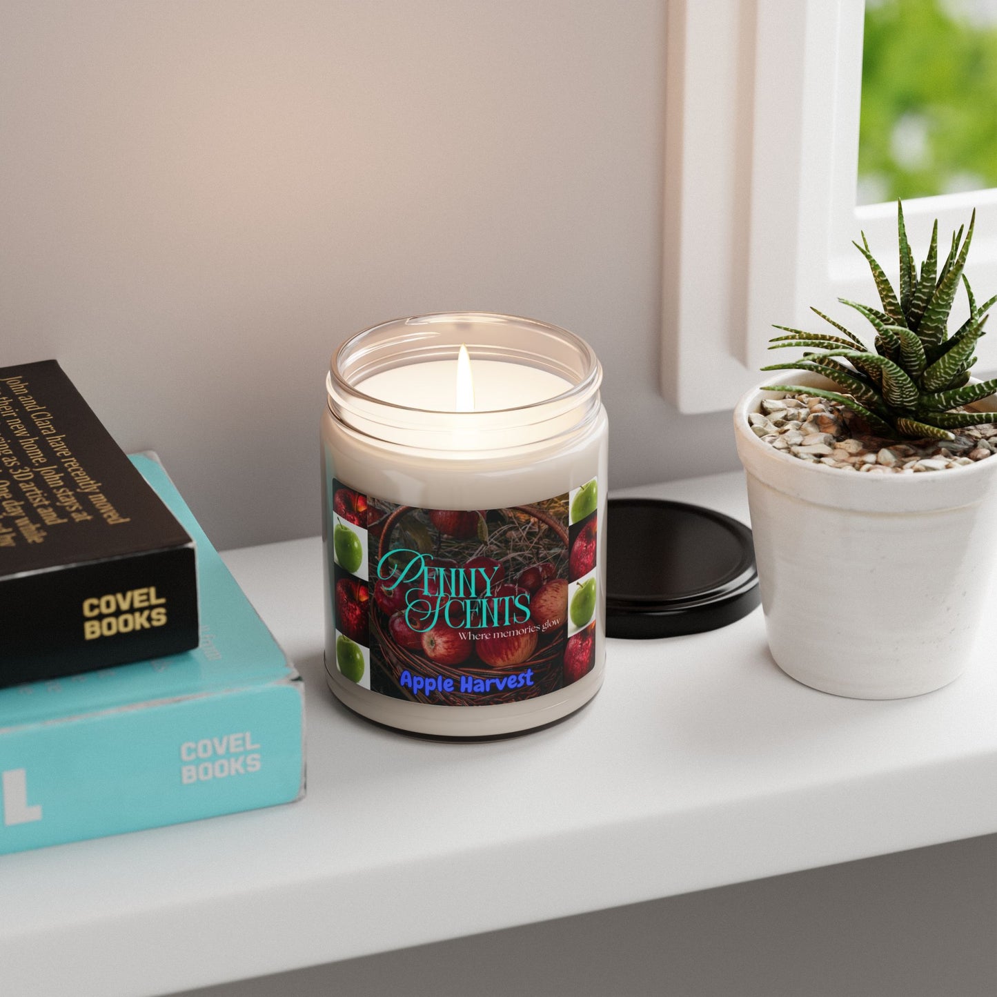 Penny Scents Apple Harvest – Autumn-Inspired Candle with Farmhouse Charm, 9oz