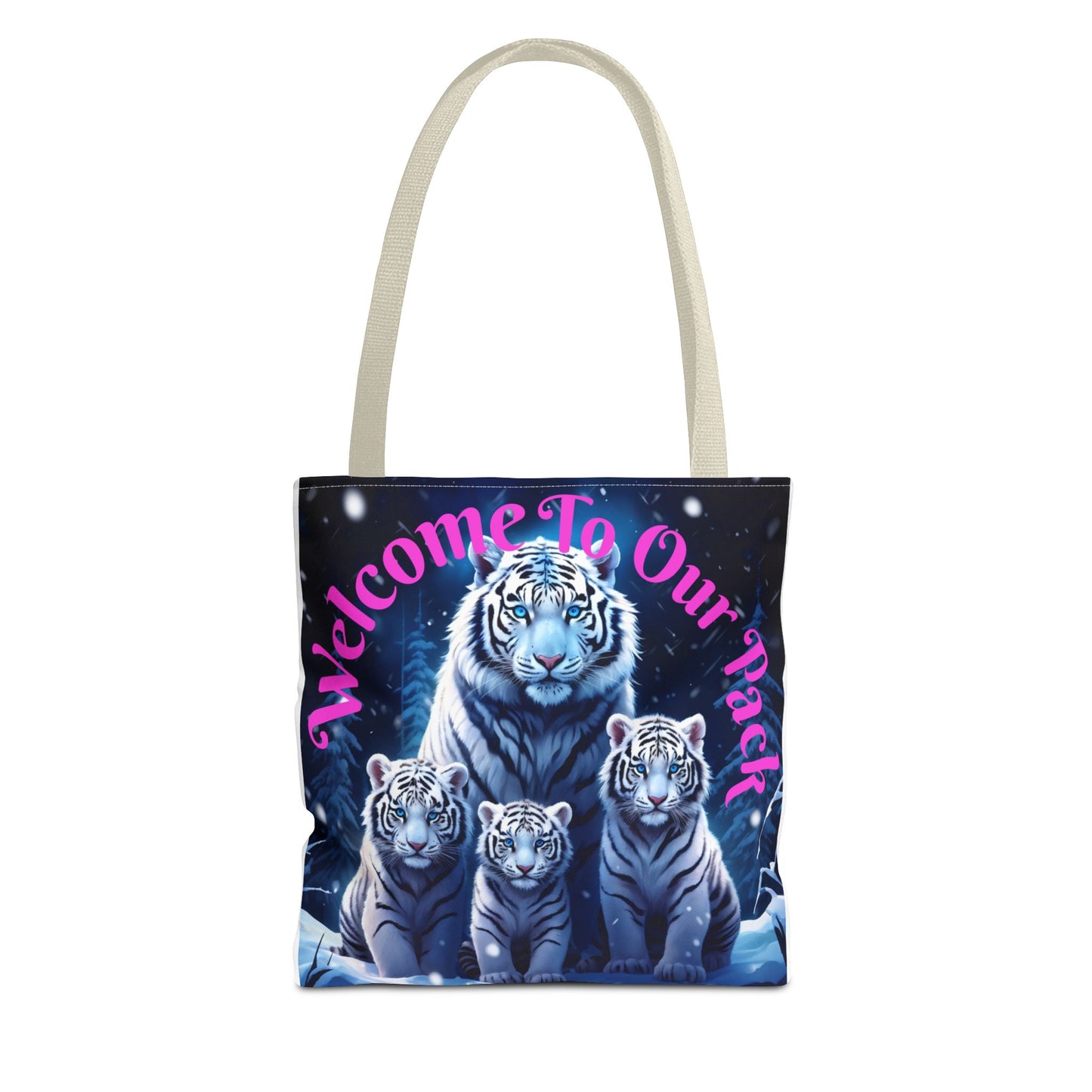 Family Under the Stars – Snow Tiger Pack Winter Tote