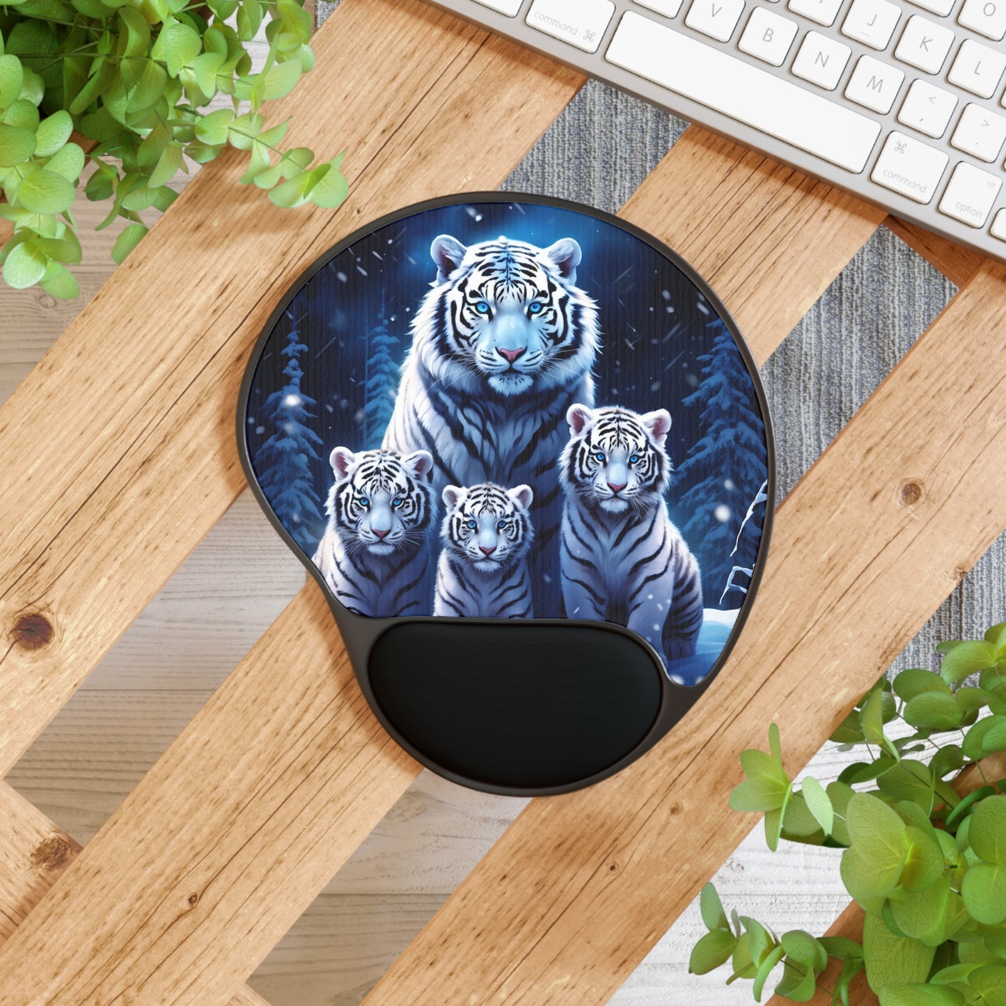Mouse Pad With Wrist Rest