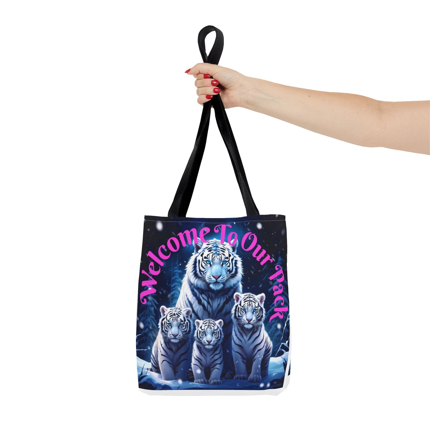Family Under the Stars – Snow Tiger Pack Winter Tote