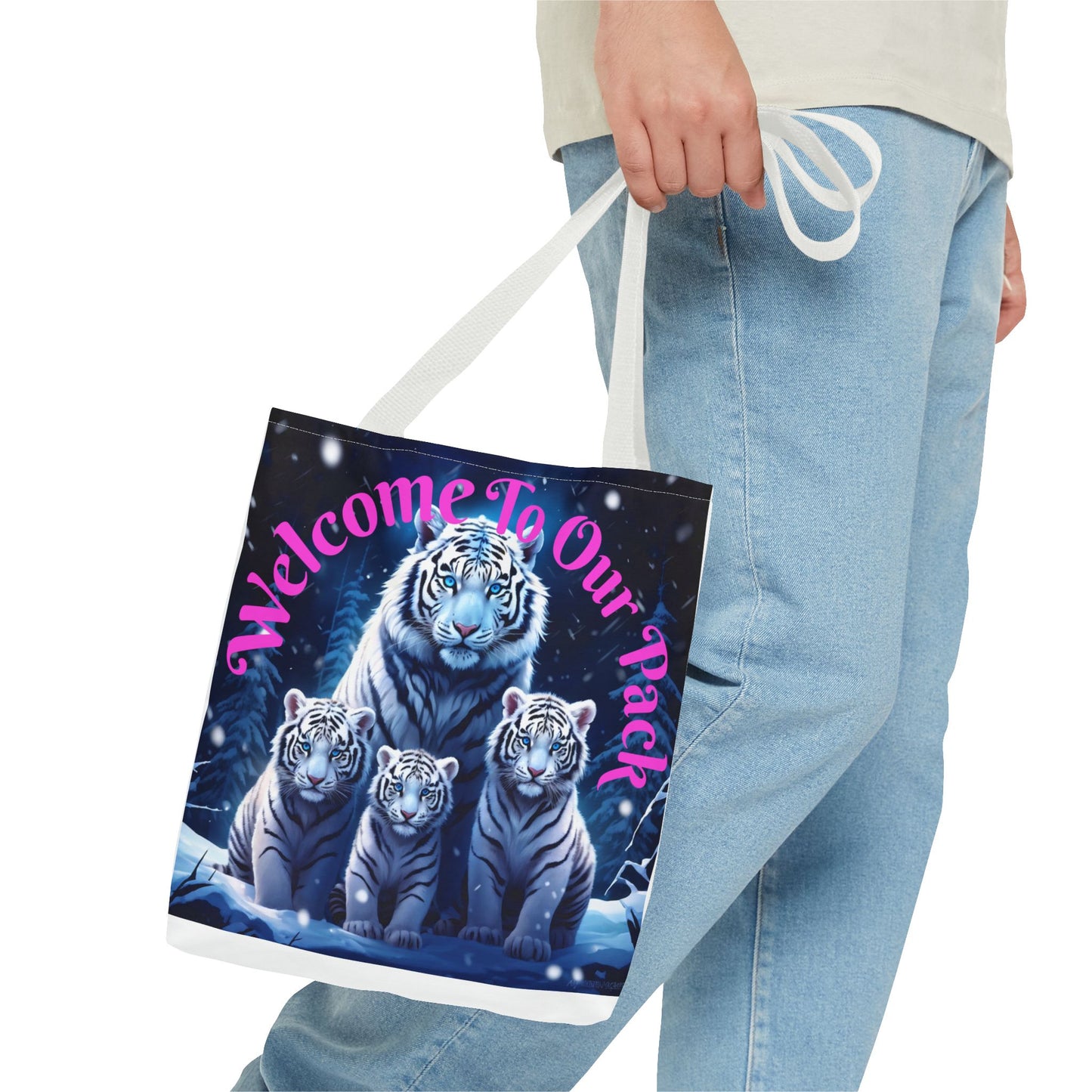 Family Under the Stars – Snow Tiger Pack Winter Tote