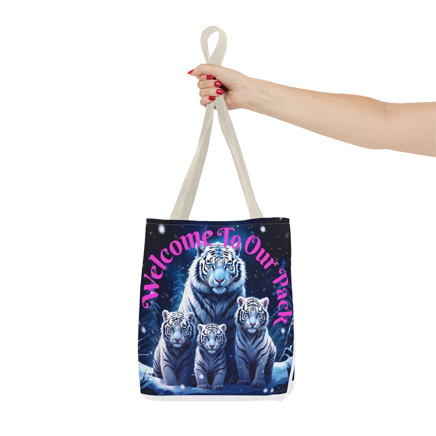 Family Under the Stars – Snow Tiger Pack Winter Tote