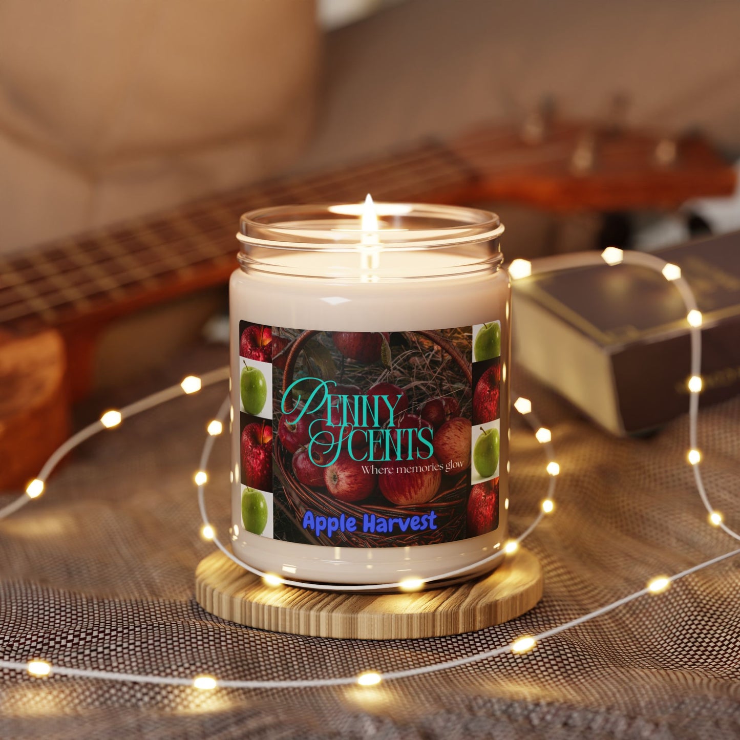 Penny Scents Apple Harvest – Autumn-Inspired Candle with Farmhouse Charm, 9oz