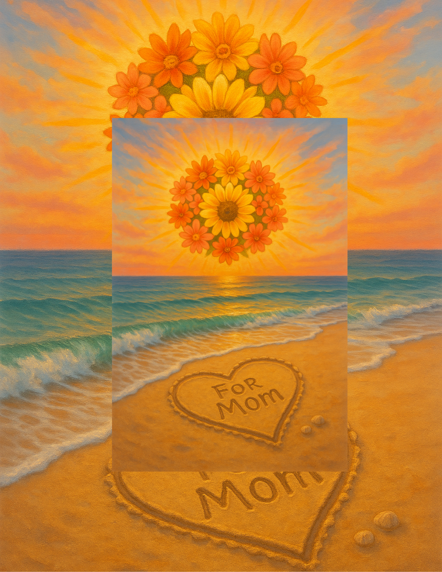 For Mom Printable Writing Journal – Beautiful Memory Notebook Gift for Mother | Instant Download