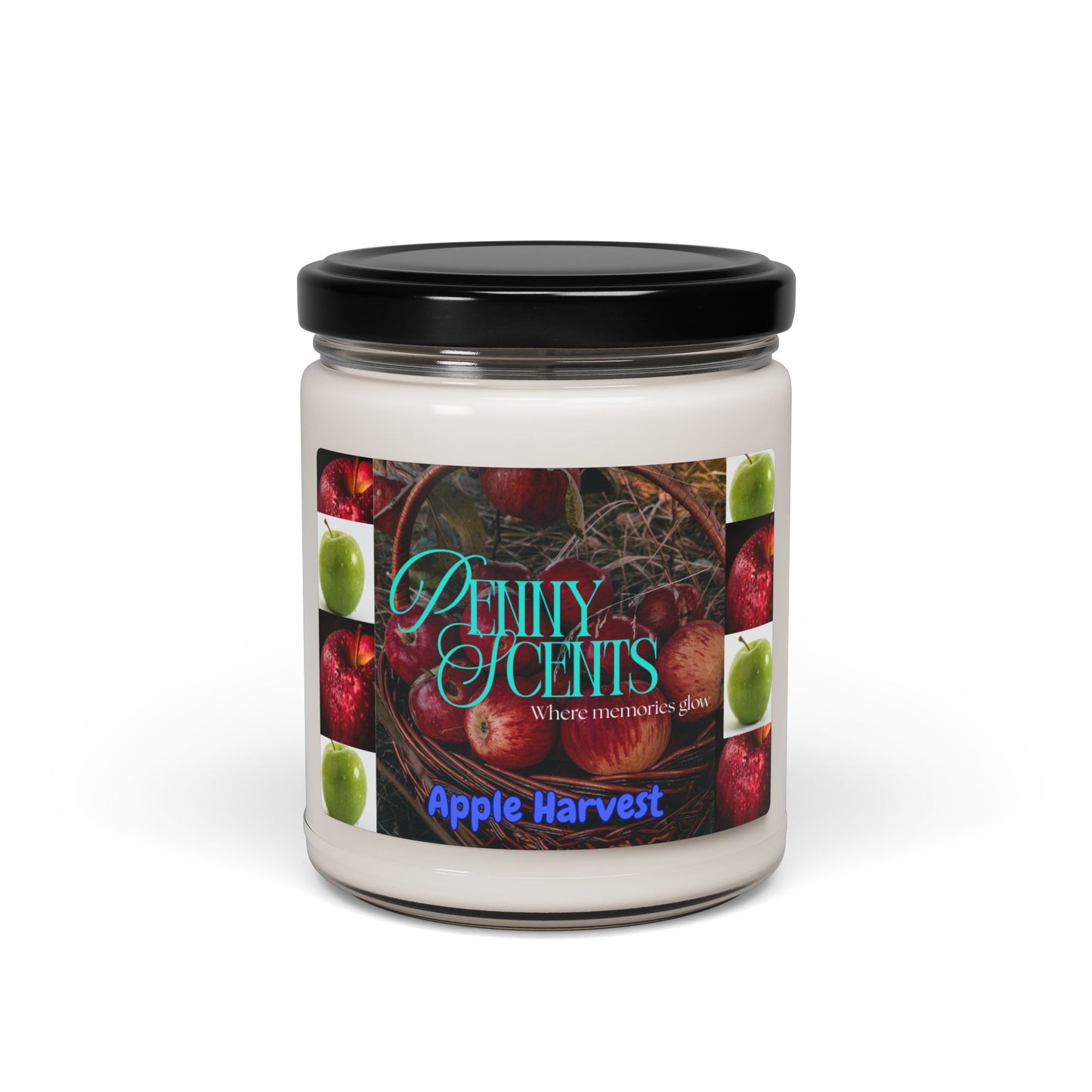 Penny Scents Apple Harvest – Autumn-Inspired Candle with Farmhouse Charm, 9oz